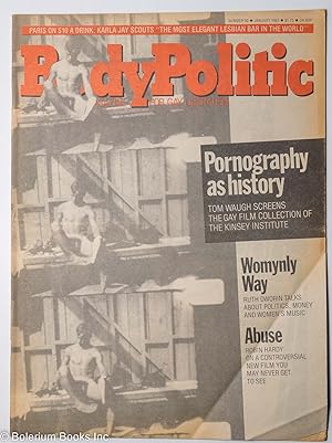 Seller image for The Body Politic: a magazine for gay liberation; #90, January, 1983: Pornography as History for sale by Bolerium Books Inc.