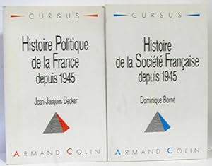Seller image for Histoire de la socit franaise depuis 1945 for sale by WeBuyBooks