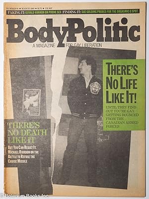 Seller image for The Body Politic: a magazine for gay liberation; #91, March, 1983: There's No Life Like It!/There's No Death Like It for sale by Bolerium Books Inc.