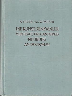 Bild des Verkufers fr Die Kunstdenkmler von Schwaben V. : Stadt- und Landkreis Neuburg an der Donau zum Verkauf von bcher-stapel
