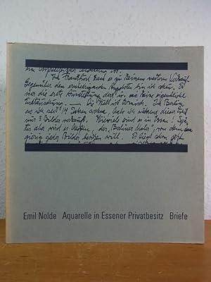 Bild des Verkufers fr Emil Nolde. Aquarelle in Essener Privatbesitz. Ausstellung Museum Folkwang Essen, 11. Dezember 1966 bis 19. Februar 1967 zum Verkauf von Antiquariat Weber