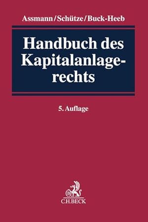 Seller image for Handbuch des Kapitalanlagerechts for sale by getbooks GmbH