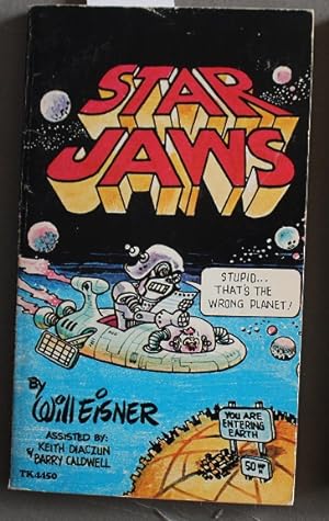 Seller image for STAR JAWS. - a Galaxy of Space Cartoons (Scholastic Books #TK4450.) STAR WARS & Darth Vader Parody, Satire, Spoof, for sale by Comic World
