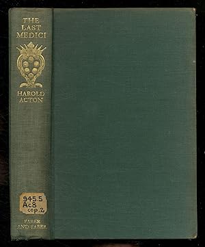 Immagine del venditore per The Last Medici venduto da Between the Covers-Rare Books, Inc. ABAA