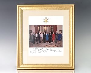 Imagen del vendedor de Five Presidents and Six First Ladies Signed Photograph. a la venta por Raptis Rare Books