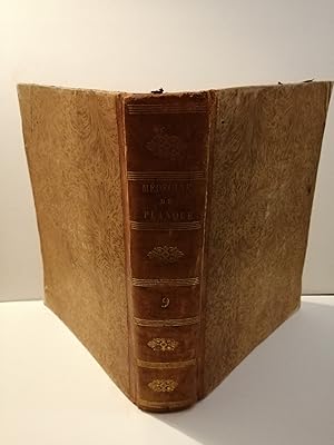 Immagine del venditore per Bibliothque choisie de mdecine. Avec plusieurs pices rares, & des remarques utiles & curieuses. Par M. Planque, Doc. en Med. Tome neuvime. Avec Figures. venduto da Albert bouquiniste