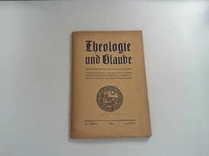 Imagen del vendedor de Theologie und Glaube. Zeitschrift fr den katholischen Klerus, 42. Jahr, Heft 5. (1952) a la venta por Zellibooks. Zentrallager Delbrck