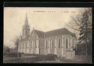 Bild des Verkufers fr Carte postale Canisy, L`Eglise zum Verkauf von Bartko-Reher