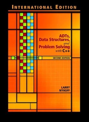 Imagen del vendedor de ADTs, Data Structures, and Problem Solving with C++: International Edition a la venta por Modernes Antiquariat an der Kyll