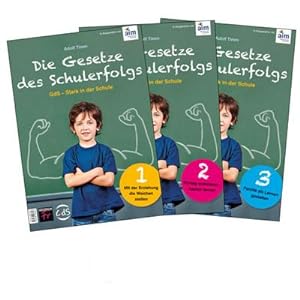 Seller image for Die Gesetze des Schulerfolgs: Wegweiser fr Eltern, m. 3 Buch, 3 Teile : Erziehen - Motivieren - Lernen for sale by Smartbuy