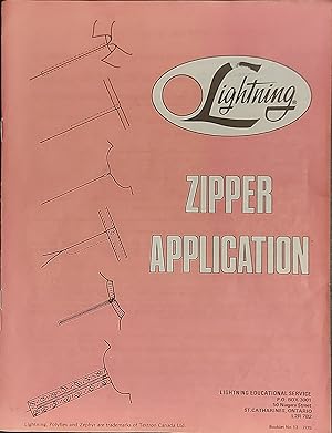 Lightning Zipper Application, Booklet No.13, March 1975