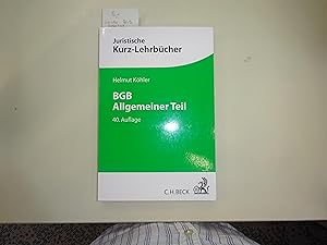Bild des Verkäufers für BGB Allgemeiner Teil: Ein Studienbuch zum Verkauf von Buchhandlung Bock & Seip GmbH & Co. KG