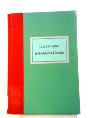 Imagen del vendedor de A Reader's Choice a la venta por World of Rare Books