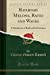 Bild des Verkufers fr Railroad Melons, Rates and Wages: A Handbook of Railroad Information (Classic Reprint) [Soft Cover ] zum Verkauf von booksXpress