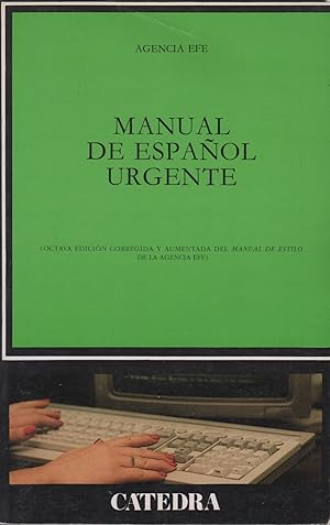 Imagen del vendedor de MANUAL DEL ESPAOL URGENTE. a la venta por Librera Hijazo