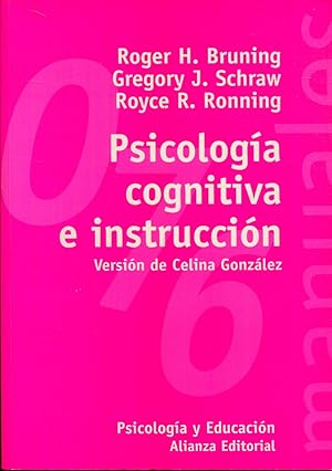 Imagen del vendedor de Psicologa cognitiva e instruccin a la venta por Rincn de Lectura