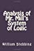 Bild des Verkufers fr Analysis of Mr. Mill's System of Logic [Soft Cover ] zum Verkauf von booksXpress