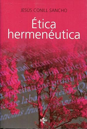 Imagen del vendedor de tica hermenutica. Crtica desde la facticidad a la venta por Rincn de Lectura