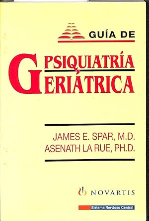 Seller image for GUA DE PSIQUIATRA GERITRICA. for sale by Librera Smile Books