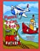 Seller image for Planes, Trains, & Boats Coloring Book [Soft Cover ] for sale by booksXpress