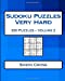 Seller image for Sudoku Puzzles Very Hard Volume 2: 200 Very Hard Sudoku Puzzles For Advanced Players [Soft Cover ] for sale by booksXpress