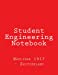 Image du vendeur pour Student Engineering Notebook: Red Cover, 88 Pages [Soft Cover ] mis en vente par booksXpress