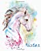 Seller image for Notes, Unicorn Cover Notebook, Journal: 100 lined pages, Notebook / Journal / Jotter [Soft Cover ] for sale by booksXpress