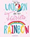 Seller image for Walk with Unicorn Dance with Fairies Catch the Rainbow, Notebook: Unicorn Cover 100 page Notebook, Notes, Note Pad, Journal 100 Lined Pages [Soft Cover ] for sale by booksXpress