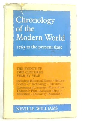 Seller image for Chronology of the Modern World: 1763 to the Present Time for sale by World of Rare Books