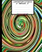 Seller image for Unruled Composition Notebook 8" x 10". 120 Pages. Colorful Twirl Pattern Green: Unruled Composition Notebook 8" x 10". Blank Notebook. 120 Pages. Colorful Twirl Pattern Green Dominating Color [Soft Cover ] for sale by booksXpress