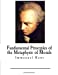 Immagine del venditore per Fundamental Principles of the Metaphysic of Morals: Immanuel Kant [Soft Cover ] venduto da booksXpress