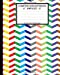 Seller image for Unruled Composition Notebook 8" x 10". 120 Pages. Geometric Zig Zag Pattern: Unruled Composition Notebook 8" x 10". 120 Pages. Colorful Geometric Zig Zag pattern. [Soft Cover ] for sale by booksXpress