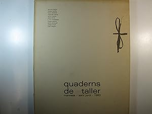 Imagen del vendedor de QUADERNS DE TALLER N 1 SANT JORDI 1983. MANRESA a la venta por Costa LLibreter