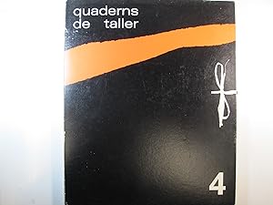 Imagen del vendedor de QUADERNS DE TALLER N 4 SANT JORDI 1986. MANRESA a la venta por Costa LLibreter
