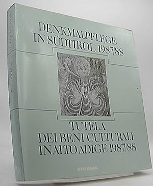 Imagen del vendedor de Denkmalpflege in Sdtirol. Tutela dei beni culturali in Alto Adige 1987/88 a la venta por Antiquariat Unterberger