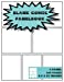 Seller image for Blank Comic Panelbook: Create & Draw Your Own Comics Blank Notebook Large Size 8.5x11 Inch 6 Panel 100 pages Template Strips Pages Panel Blank Book . Layout (Blank Comic Strips Panelbook Layout) [Soft Cover ] for sale by booksXpress
