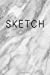 Seller image for Sketch - Marble Art Sketch Book: (8x11) Blank Paper Sketchbook, 100 Pages, Durable Matte Cover [Soft Cover ] for sale by booksXpress