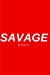 Seller image for Savage By Nature - Red Sketchbook / Art Sketch Book: (6x9) Blank Paper Sketchbook, 100 Pages, Durable Matte Cover [Soft Cover ] for sale by booksXpress