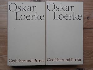 Gedichte und Prosa, Bd. 1 u. 2 [2 Bde. im Schuber]. Bd. 1: Gedichte ; Bd. 2: Die Schriften ; Hrsg...