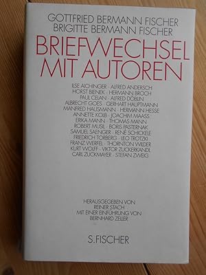 Bild des Verkufers fr Briefwechsel mit Autoren. Hrsg. von Reiner Stach unter red. Mitarb. von Karin Schlapp. Mit einer Einf. von Bernhard Zeller / Teil von: Bibliothek des Brsenvereins des Deutschen Buchhandels e.V. zum Verkauf von Antiquariat Rohde