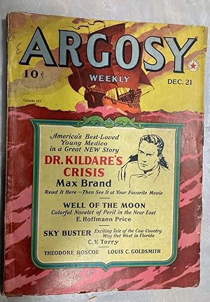 Image du vendeur pour Argosy December 21, 1940 Volume 304 Number 3 mis en vente par biblioboy