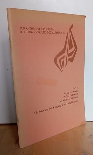 Image du vendeur pour Die Bedeutung der Bewegung in der Heilpdagogik. [hrsg. von der Konferenz fr Heilpdagogik und Sozialtherapie in der Medizinischen Sektion der Freien Hochschule fr Geisteswissenschaft am Goetheanum. Red.: Hans Hasler und Johannes Denger]. mis en vente par Antiquariat frANTHROPOSOPHIE Ruth Jger