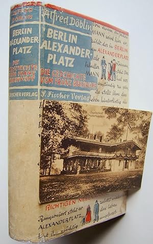 Bild des Verkufers fr Berlin Alexanderplatz - First edition, from the library of the "Jagdschloss Hubertusstock", former hunting residence of the German head of state zum Verkauf von Die-Erstausgabe Dipl.-Kfm. Thomas Jutzas