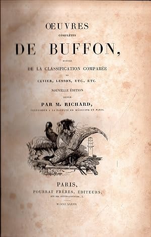 Image du vendeur pour OFFERTISSIMA! Oeuvres Compltes De Buffon (7 volumi) mis en vente par Messinissa libri