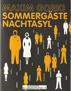 Seller image for Programmheft Maxim Gorki SOMMERGSTE / NACHTASYL 30. April 2010 Schauspielhaus Spielzeit 2009 / 10 for sale by Programmhefte24 Schauspiel und Musiktheater der letzten 150 Jahre