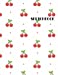 Image du vendeur pour Sketchbook: Cherry summer fruits cover, Extra large (8.5 x 11) inches, 110 pages, White paper, Sketch, Draw and Paint [Soft Cover ] mis en vente par booksXpress