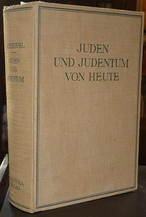 Seller image for Juden und Judentum von heute, bersichtlich dargestellt. Ein Handbuch. for sale by Antiquariat Dwal