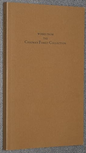 Immagine del venditore per Works from the Chapman family collection venduto da Springhead Books