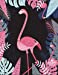 Seller image for Notebook: Flamingo on black cover and Lined pages, Extra large (8.5 x 11) inches, 110 pages, White paper (Flamingo on black notebook) (Volume 3) [Soft Cover ] for sale by booksXpress