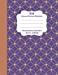 Seller image for Korean Practice Notebook: Hangul Manuscript Paper: Korean Writing Paper Book Violet Purple Cover (Korean Practice Notebooks) [Soft Cover ] for sale by booksXpress